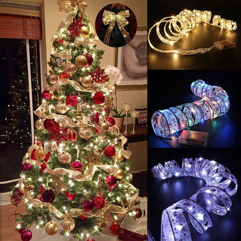 Image of CINTA NAVIDEÑA  CON LUZ LED  🔥OFERTA