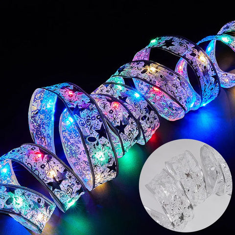 Image of CINTA NAVIDEÑA  CON LUZ LED  🔥OFERTA