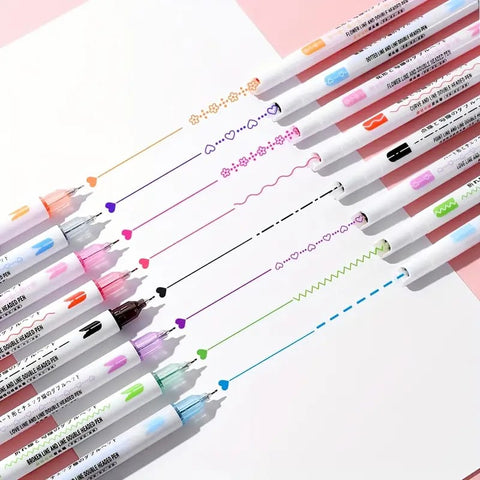 Image of SET X8 MARCADORES CON DISEÑO